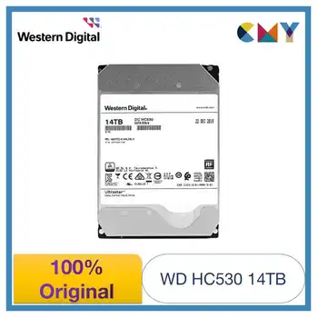 100% Oriģināls Western Digital WD 14TB 3.5 HDD Ultrastar NAS Uzņēmums Cieto Disku SATA 7200 rpm HC530 WUH721414ALE6L4