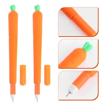 12 Iepak Burkānu Tintes Pildspalvu Silikona Roller Pildspalvas Bērniem velce Rakstot Imitējot Augu Jautri Rakstāmpiederumi Skolas Studentu Birojs