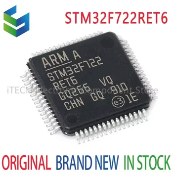 1GB 100% New STM32F722RET6 STM32F722 RET6 QFP-64 Chipset Jaunas