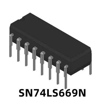 1GB SN74LS669N 74LS669 DIP16 Sākotnējās Vietas Sinhronizācija 4-bitu Pievienot/mīnus Skaitītājs IC Chip