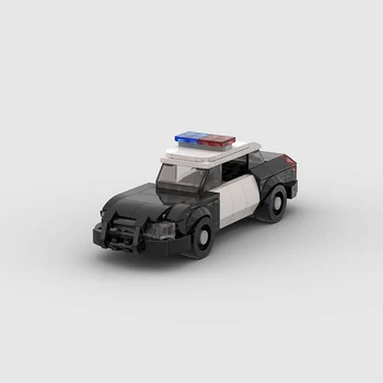 203 GAB KM Policijas Automašīnas Ātrums Čempionu Super Rase F1 Transportlīdzekļa modeļa Veidošanas Bloku Sacīkšu ķieģeļu Ziemassvētku Pateicības Dāvanu Pilsētu