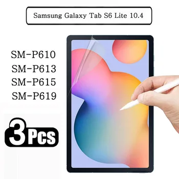 (3 Iepakojumi) Papīra, Piemēram, Filmu Par Samsung Galaxy Tab S6 Lite 10.4 2020 2022 SM-P610 SM-P615 SM-P613 SM-P619 Ekrāna Aizsargs Filmu