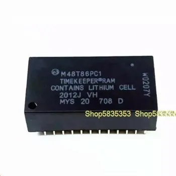 5-10pcs Jaunu M48T86PC1 DIP24 Pulkstenis akumulatora chip