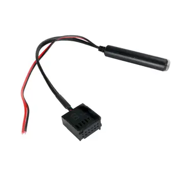 Auto Audio Mūziku Kabeļu Izturīga Automašīnas Bluetooth AUX Radio Uztvērējs Cable Adapter 12Pin par Mondeo CD6000 6006 5000C Rezerves Daļas