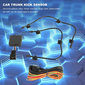 Auto Vienu Kāju Aktivizēts Trunk Boot Kick Sensors Elektriskais Smart Tailgate Kick Slēdzis Automašīnas Bagāžnieka Atvēršanas Sensors