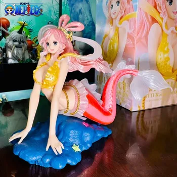 Banpresto Oriģināls Patiesi Viens Gabals Glitter & Glamours Princese Shirahoshi Īpašu Krāsu Anime Skaitļi Kolekcionējamus Modelis Rotaļlietas
