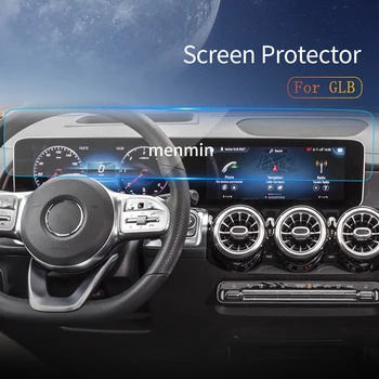 Benz GLB 2024 Auto Uzlīmes Carplay Ekrāna Aizsargs Dash Rūdīta Stikla ar aizsargplēvi Diaplay Navigācijas Auto Accrssories