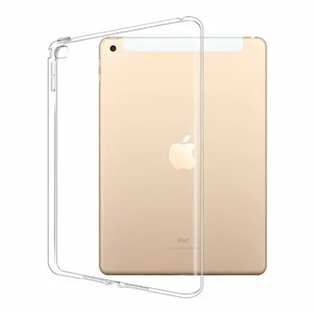 Caurspīdīgs apvalks Case For Apple iPad 9.7 2017/2018 Slim Silīcija Mīksto TPU Planšetdators Gadījumā Absorbcijas iPad 5 6 gaisā 1 2