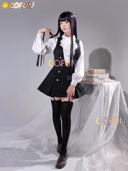 COFUN Anime Inu X Boku Cos Shirakiin Ririchiyo Cosplay Tērpu Halloween Meitene Tērpi Sievietēm Skolas Formas Apģērbi
