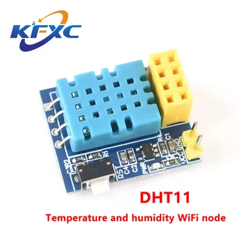 DHT11 Temperatūras un Mitruma WiFi mezglu modulis ESP8266/ESP-01/esp-01S