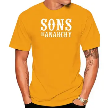 Hot TV SOA Dēli Anarhiju Cosplay Kostīmu Vīriešu T-krekls SAMCRO Galvaskausa Drukāt augstas kvalitātes Kokvilnas T Krekli ar Īsām piedurknēm