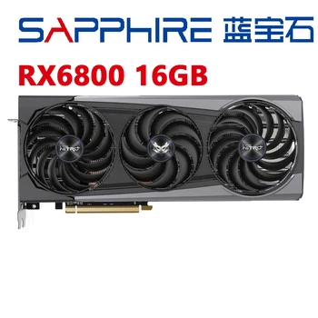 Izmantot Sapphire Radeon RX6800 Nitro+ 16GB GDDR6 Nitro Video Karte AMD RX6800 16.G Grafikas Karte, DATORA Darbvirsmas datoru Spēļu GPU