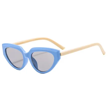 Jauno Modes Cat Eye Saulesbrilles Sieviešu Zīmola Dizainere Anti-atstarojošs Spogulis, Objektīvs, Plastmasas Vīriešiem, Saules Brilles UV400 Eyeglases Oculos
