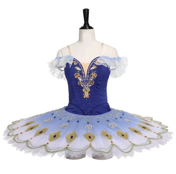 Jauns tumši Zils Faraona Meita Variācijas Baleta TUTU kleita Pasūtījuma Pieaugušo bērnu GDC Konkurences Greznums kleita