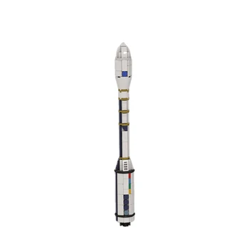 KM Arianespace ir Vega Raķešu Palaišanas Transportlīdzekļiem, 1:110 Celtniecības Bloku Komplekts Kosmosā Izpētīt Satelītu Ķieģeļu Modeli Zinātnes KidsToy