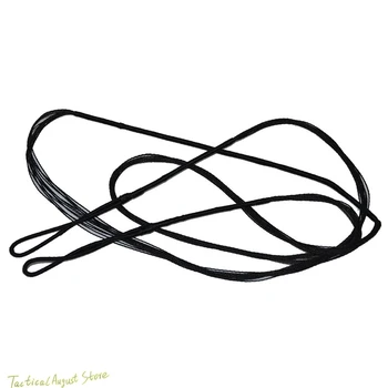 Melns Loku Bow String Virvi 111 112 113 - 178 cm ( ar gumijas pirkstu aizsargs )