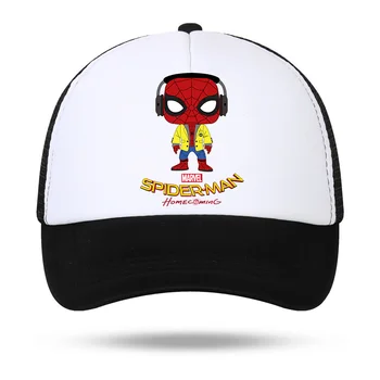 Modes Beisbola cepure Brīnums Beisbola Cepure Elpojošs Vīrieši Sievietes Vasaras Regulējams Acs Klp Spider-Man Anime Cepures Vīriešu Cepures