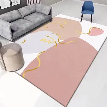 Morandi Minimālisma Lielu Platību, Dzīvojamās Istabas Paklājs Guļamistabā Dekoratīvu Paklāju Mūsdienu Klasiskā Guļamistaba Mat Anti Slip Ūdens Absorbējot