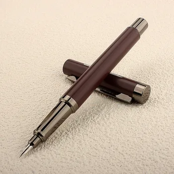 Retro 6036 Tintes Pildspalva ar Metāla Dāvanu 0.38 mm EF/Smilga 1.5 mm Nib Rakstot Tintes PenSchool Biroja Piederumi, Dāvanu Tintes Pildspalvas