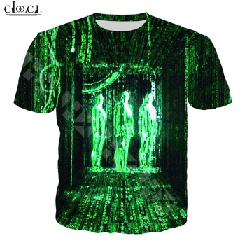 Sci-fi Filmas Matrix T Krekls Vīriešiem/Sievietēm, 3D Druka Īsām Piedurknēm Smieklīgi, T Krekli, Krekls Harajuku Streetwear T Krekls Topi T352