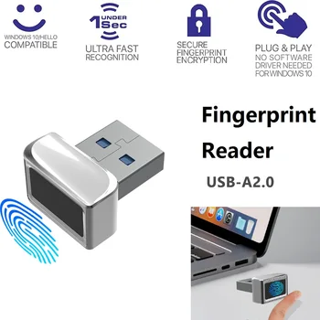 U6/U7 USB pirkstu Nospiedumu Lasītāja Modulis Cinka Sakausējuma MinI Biometrisko Skeneri piekaramo atslēgu Drošu Daudzvalodu Ērtu Ekspluatāciju portatīvie datori